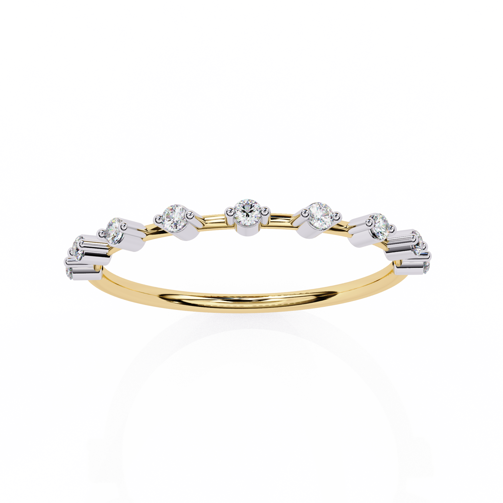 Luxe Floating Diamond Ring