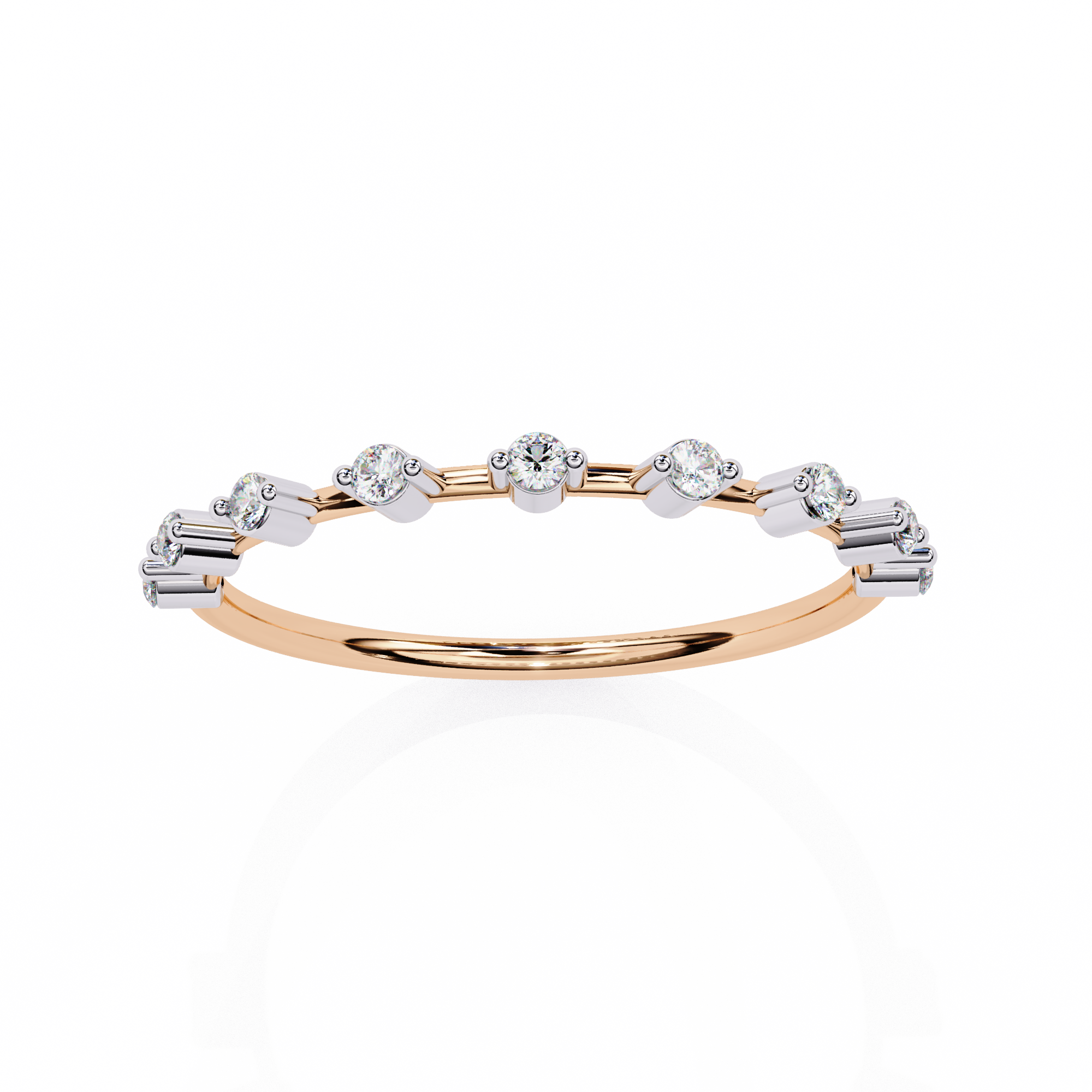 Luxe Floating Diamond Ring