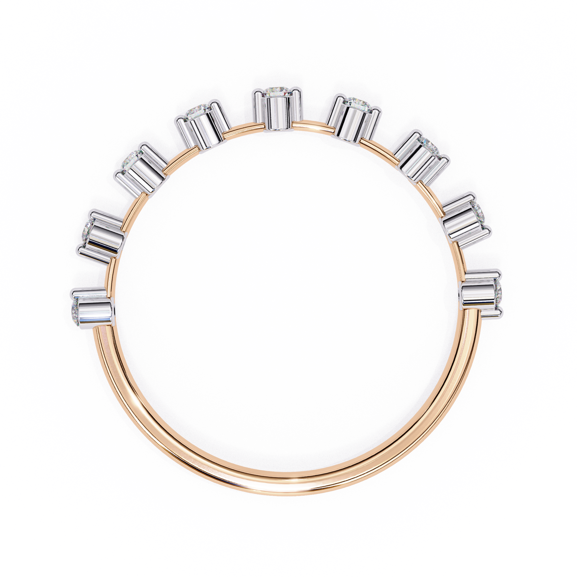 Luxe Floating Diamond Ring