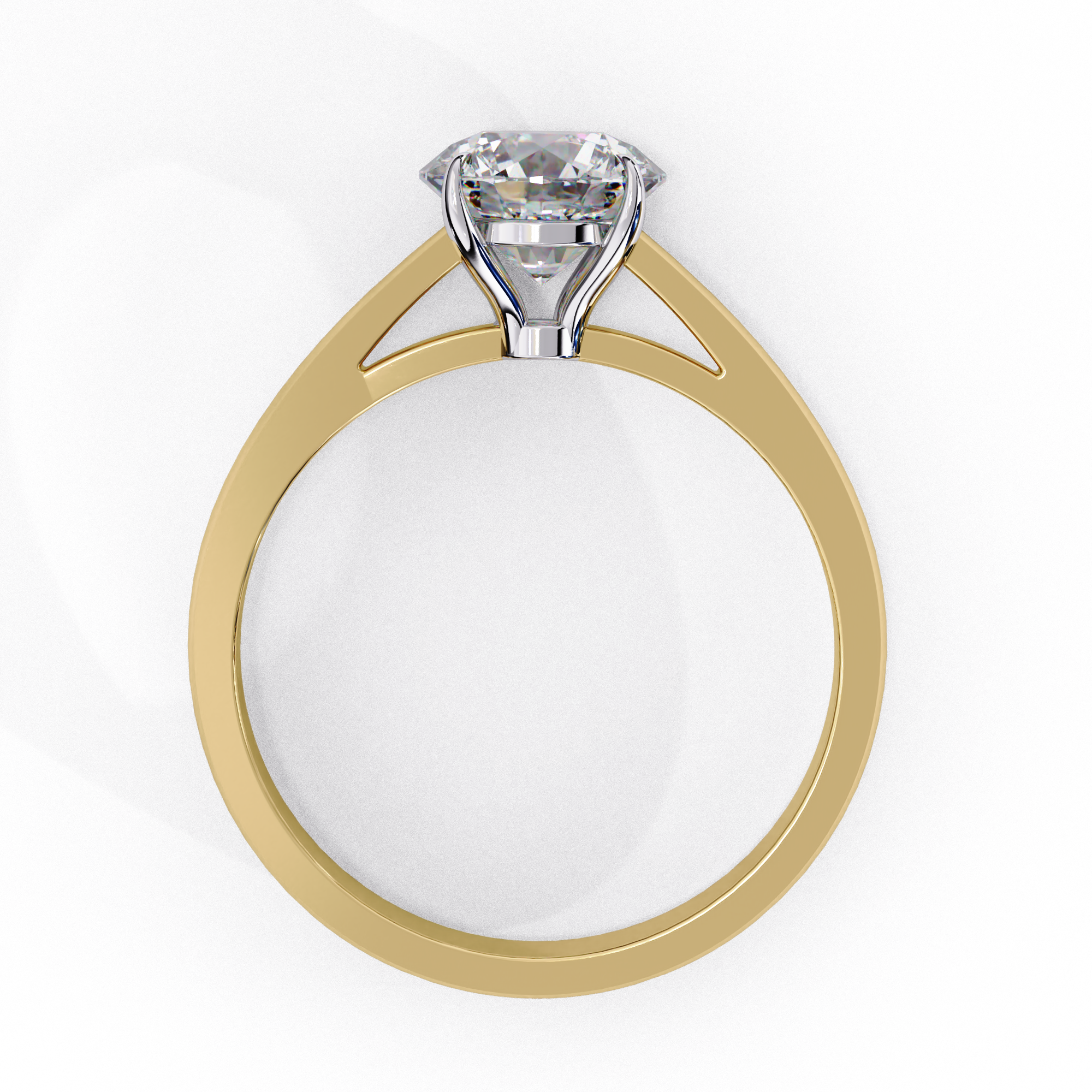 Classic Brilliant Round Cut Solitaire Ring