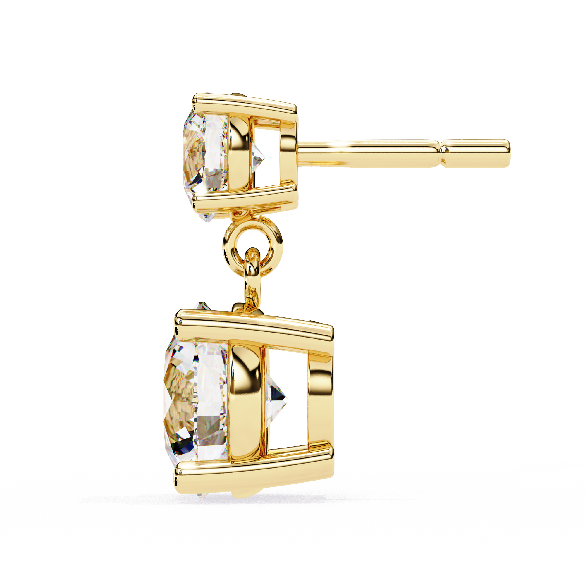 Diamond Duo Stud Earrings (F/G VS+)