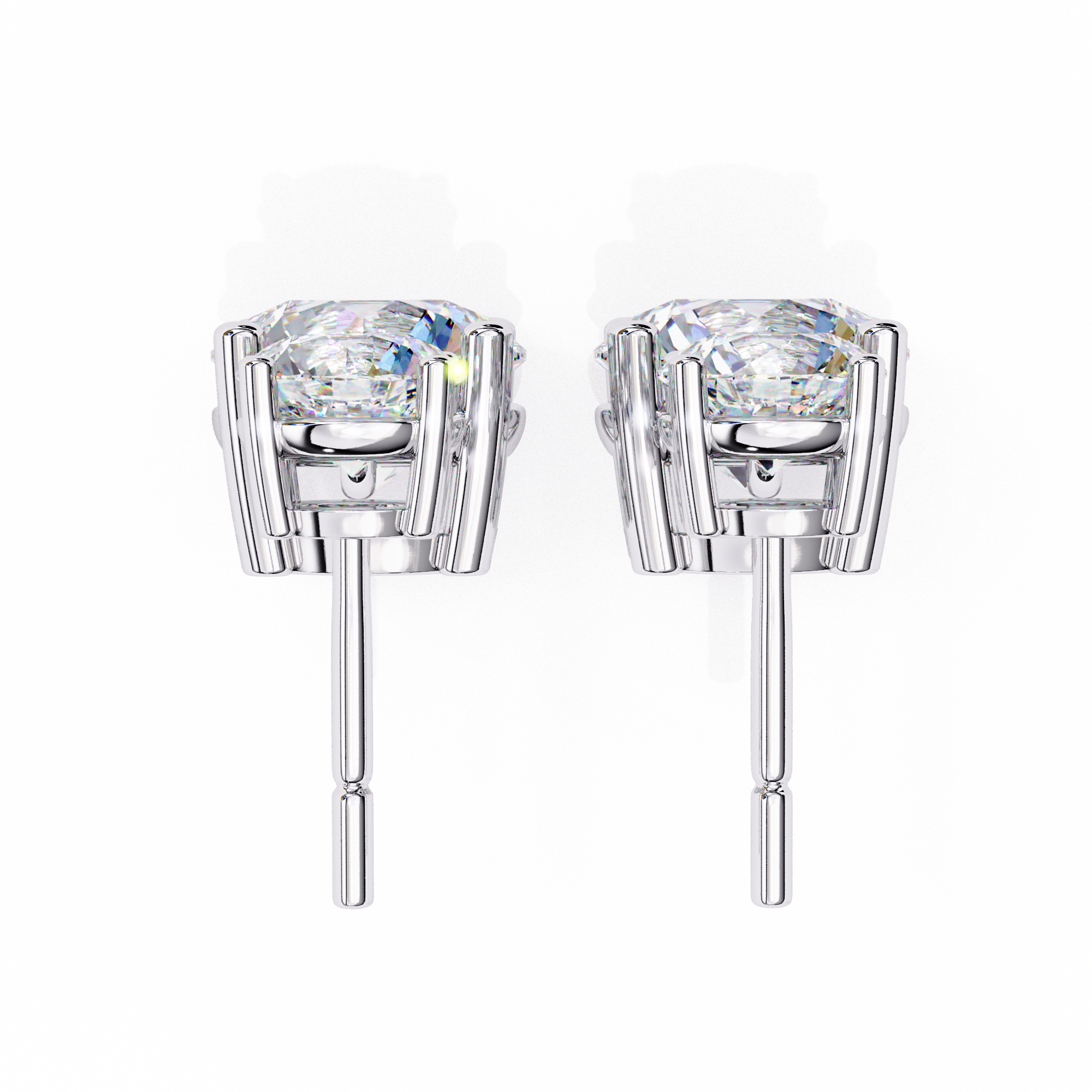 Diamond Duo Stud Earrings (F/G VS+)