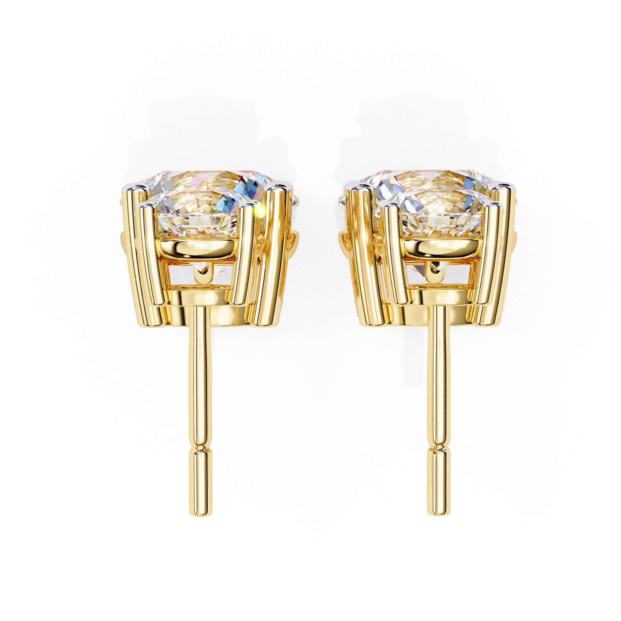 Diamond Duo Stud Earrings (F/G VS+)