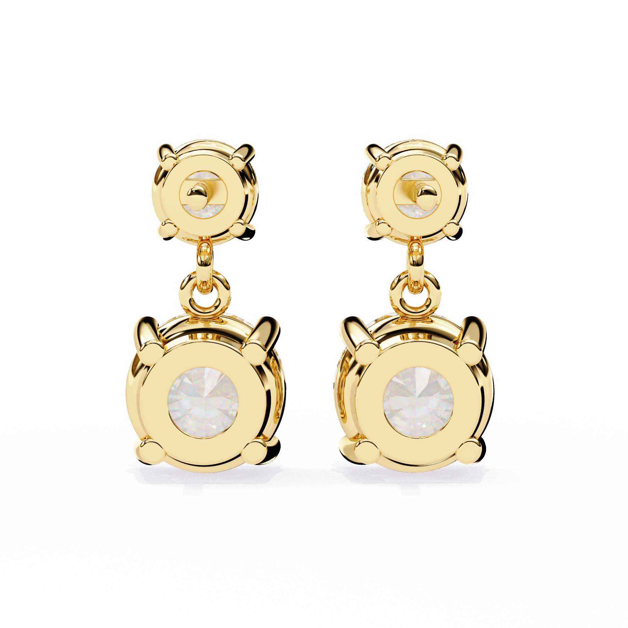 Diamond Duo Stud Earrings (F/G VS+)