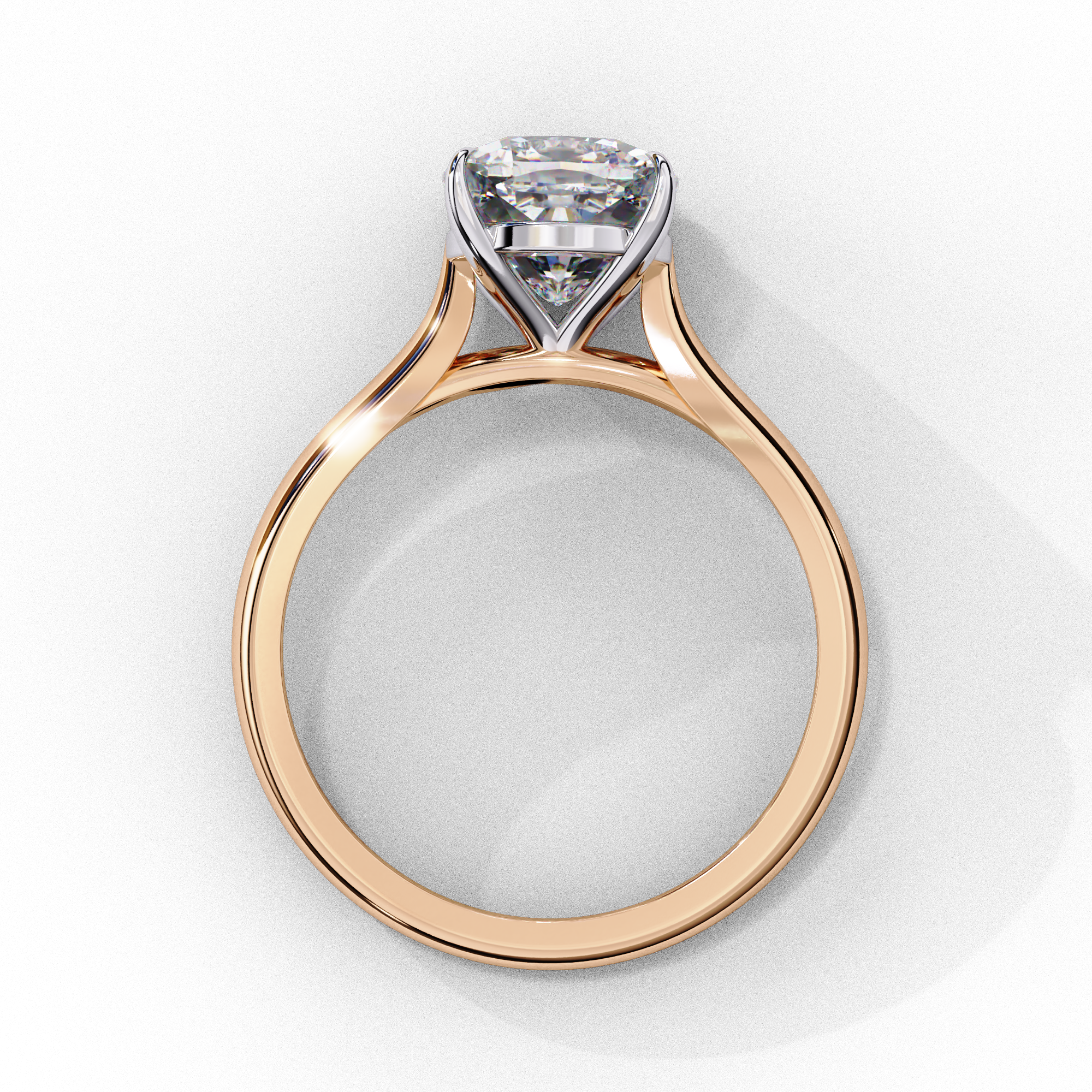 Classic Cushion Solitaire Ring