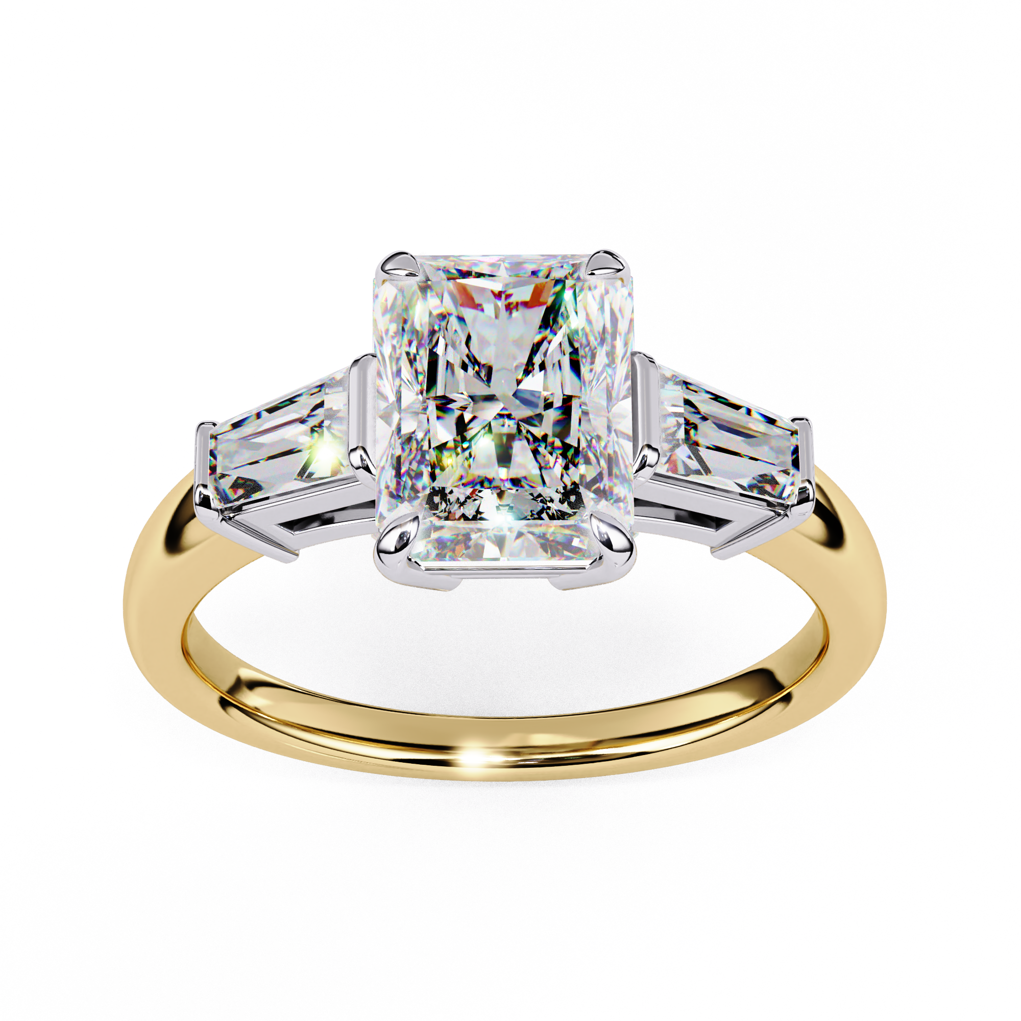 Opulent Radiant Cut Solitaire Ring