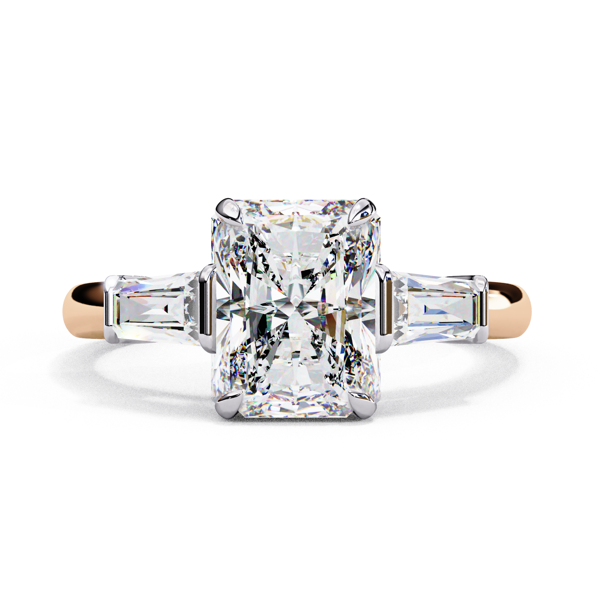 Opulent Radiant Cut Solitaire Ring