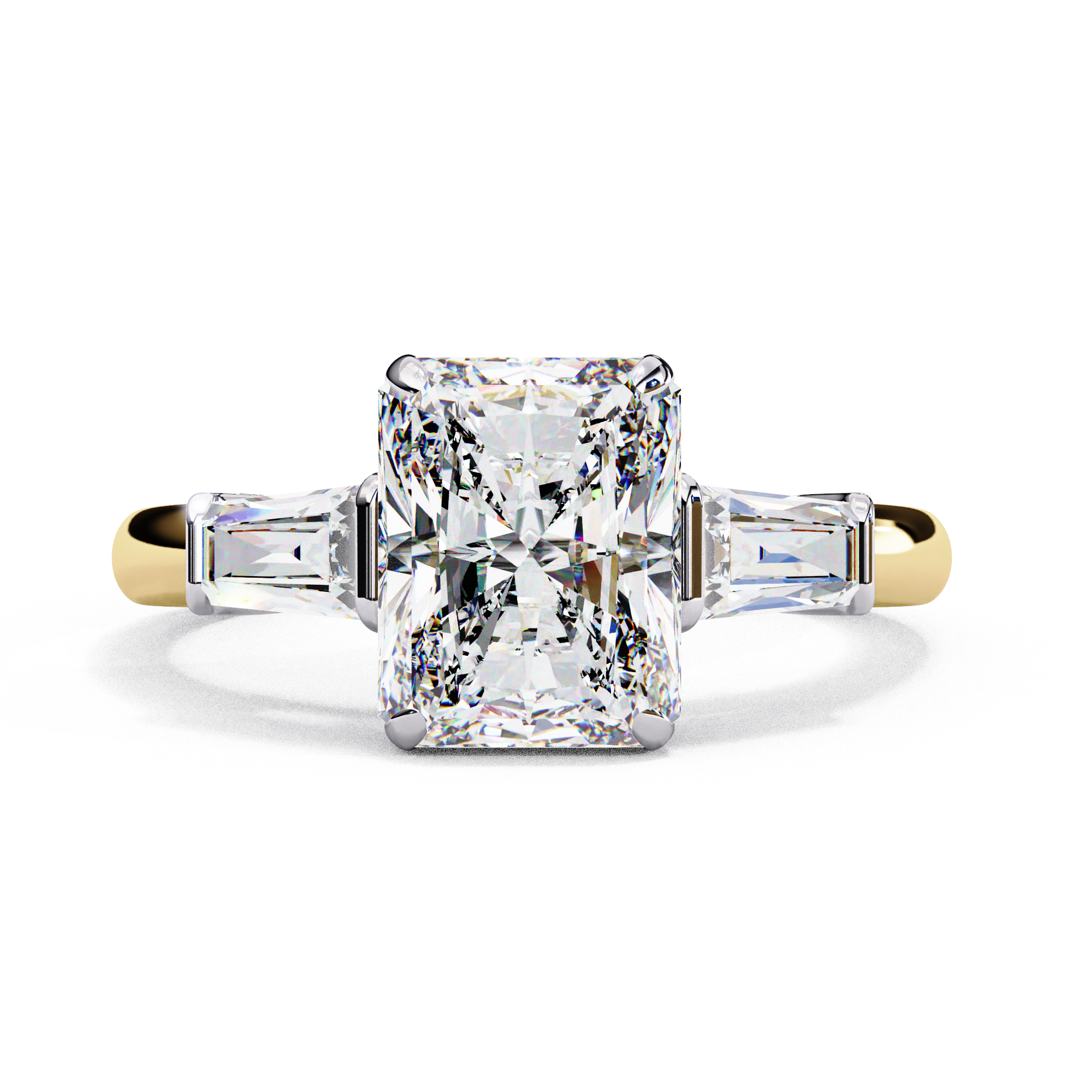 Opulent Radiant Cut Solitaire Ring