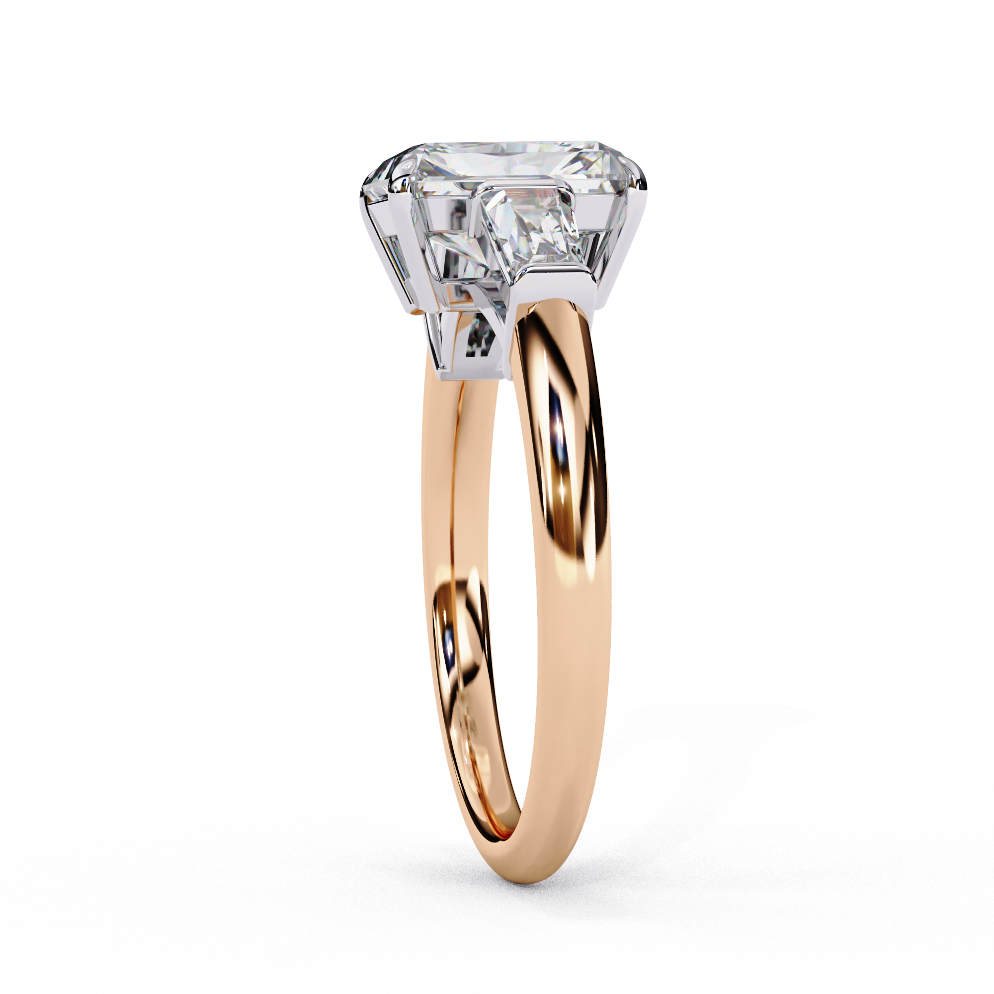 Opulent Radiant Cut Solitaire Ring