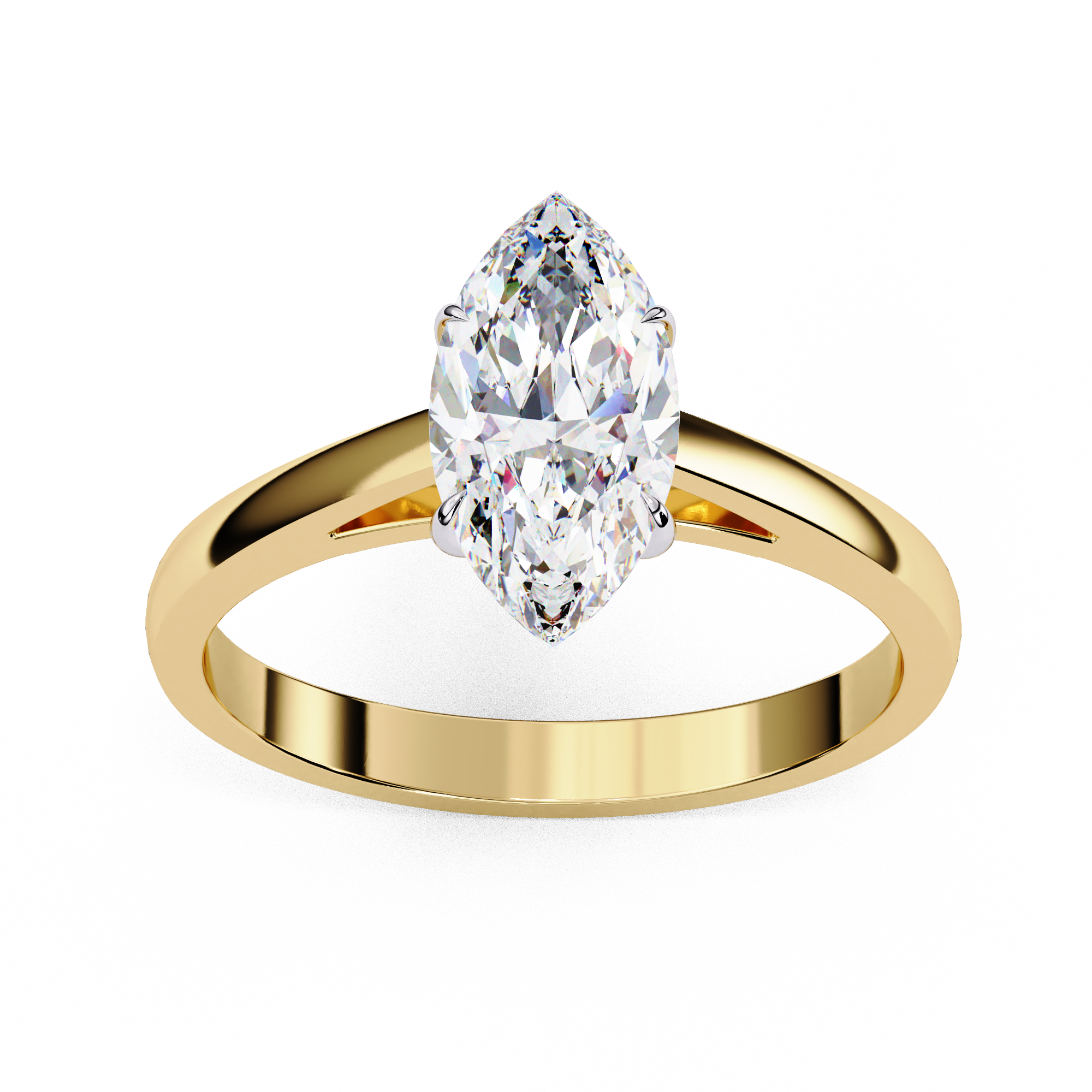Classic Marquise Cut Solitaire Ring