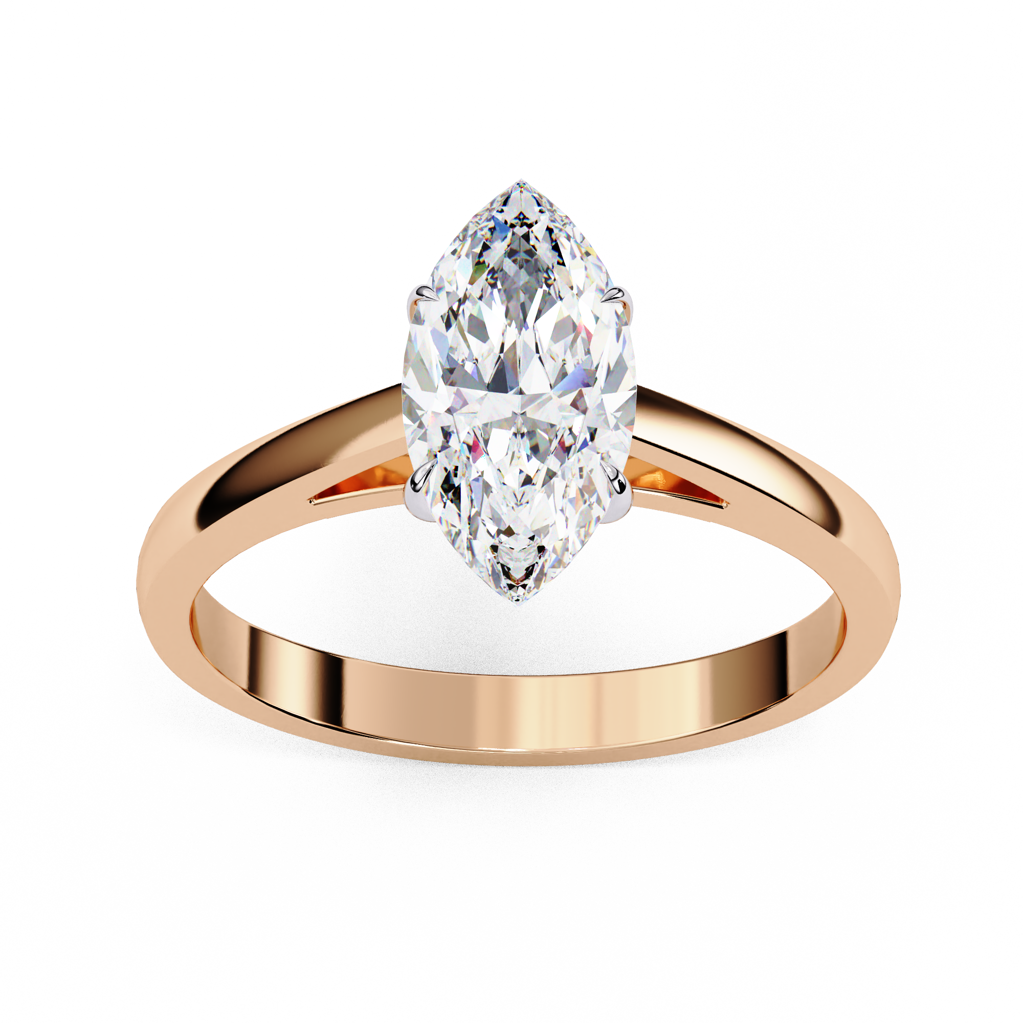 Classic Marquise Cut Solitaire Ring
