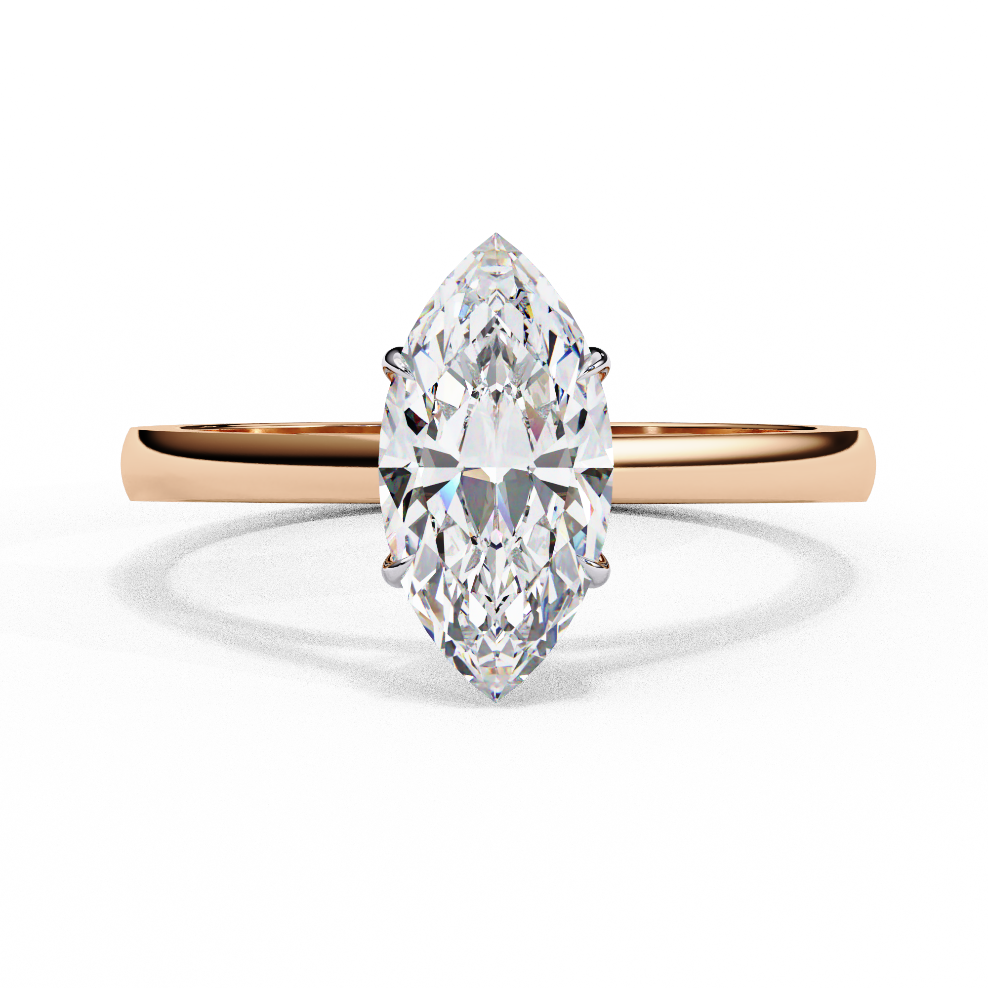 Classic Marquise Cut Solitaire Ring