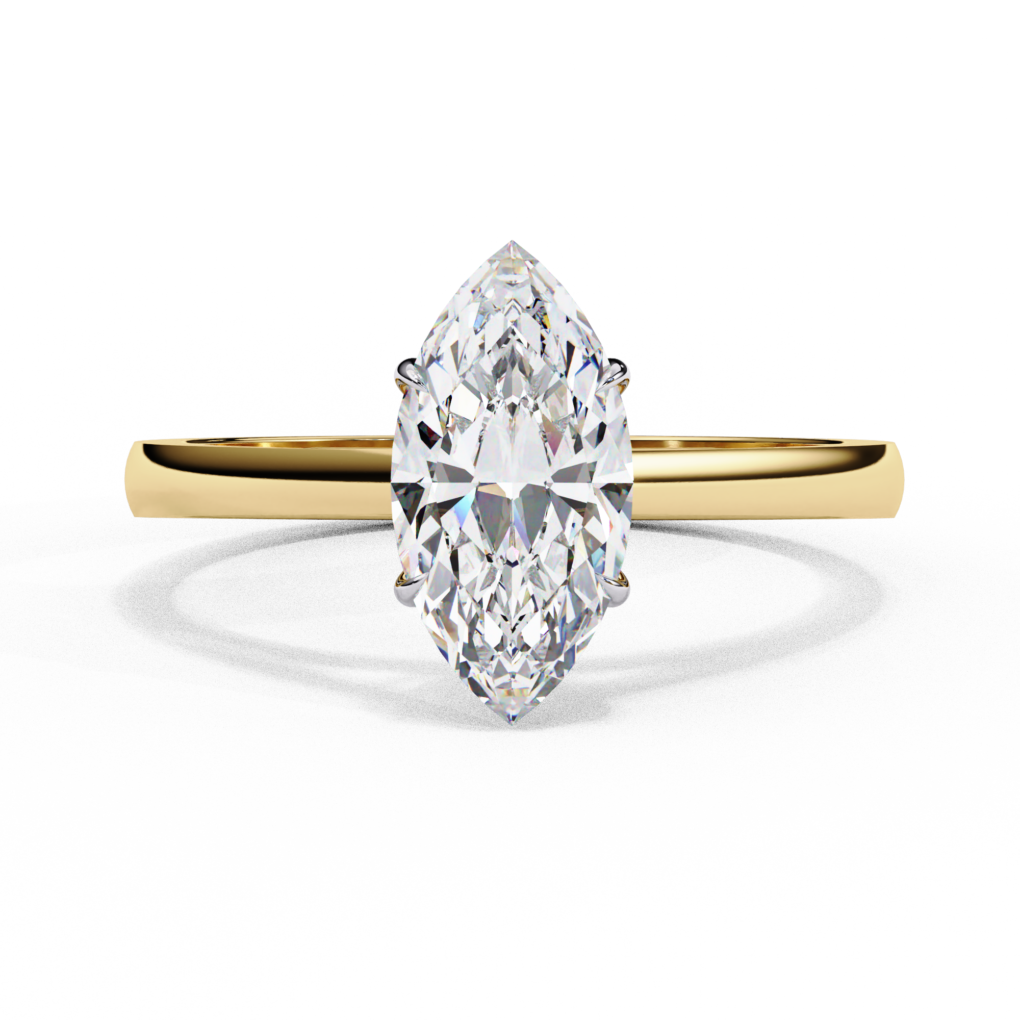 Classic Marquise Cut Solitaire Ring