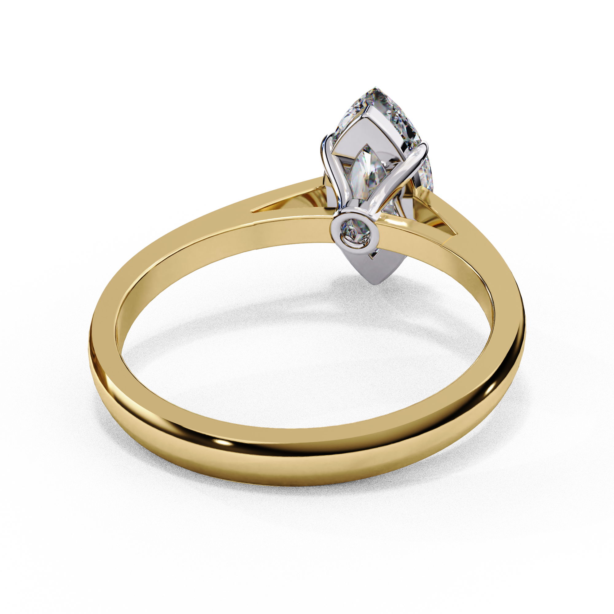 Classic Marquise Cut Solitaire Ring