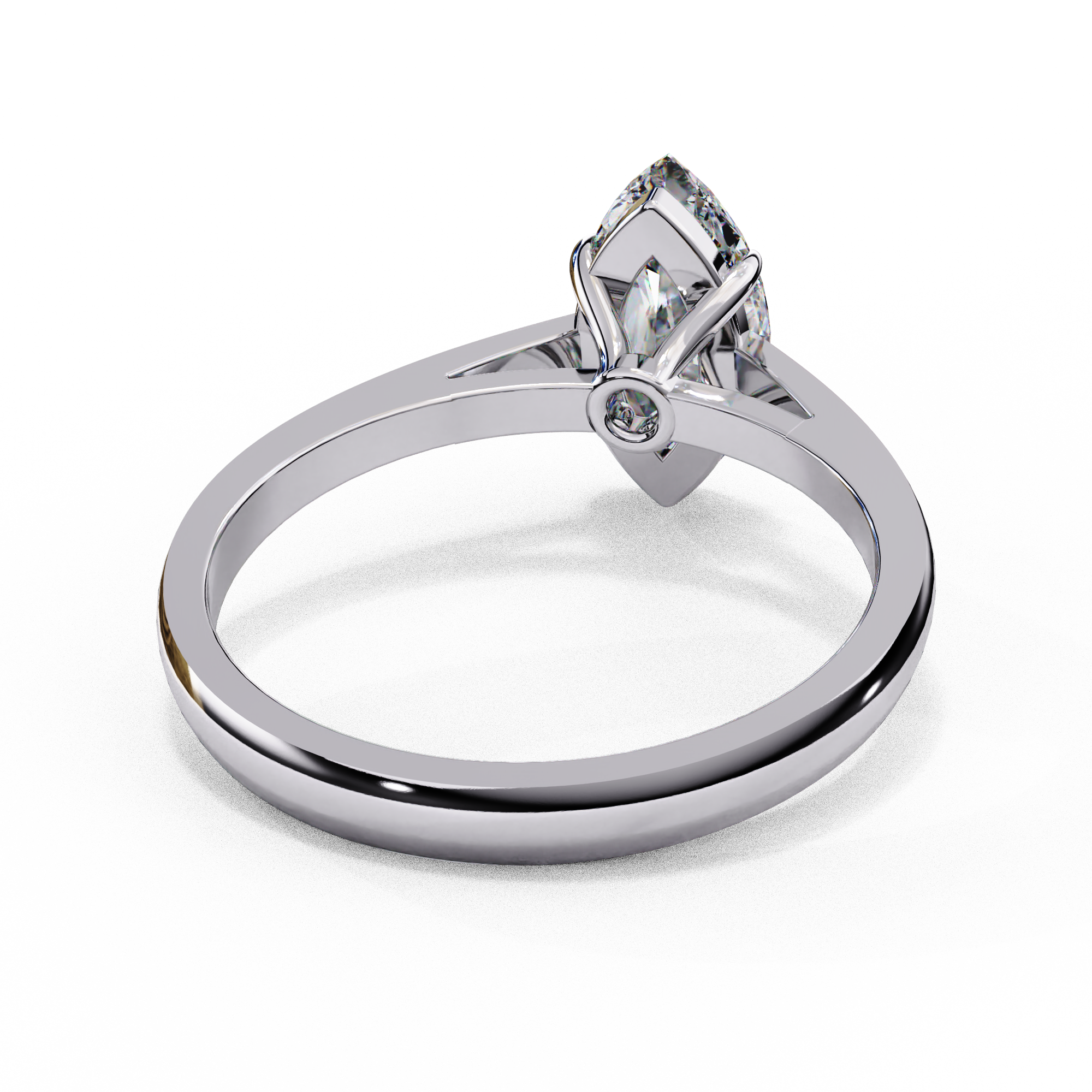 Classic Marquise Cut Solitaire Ring