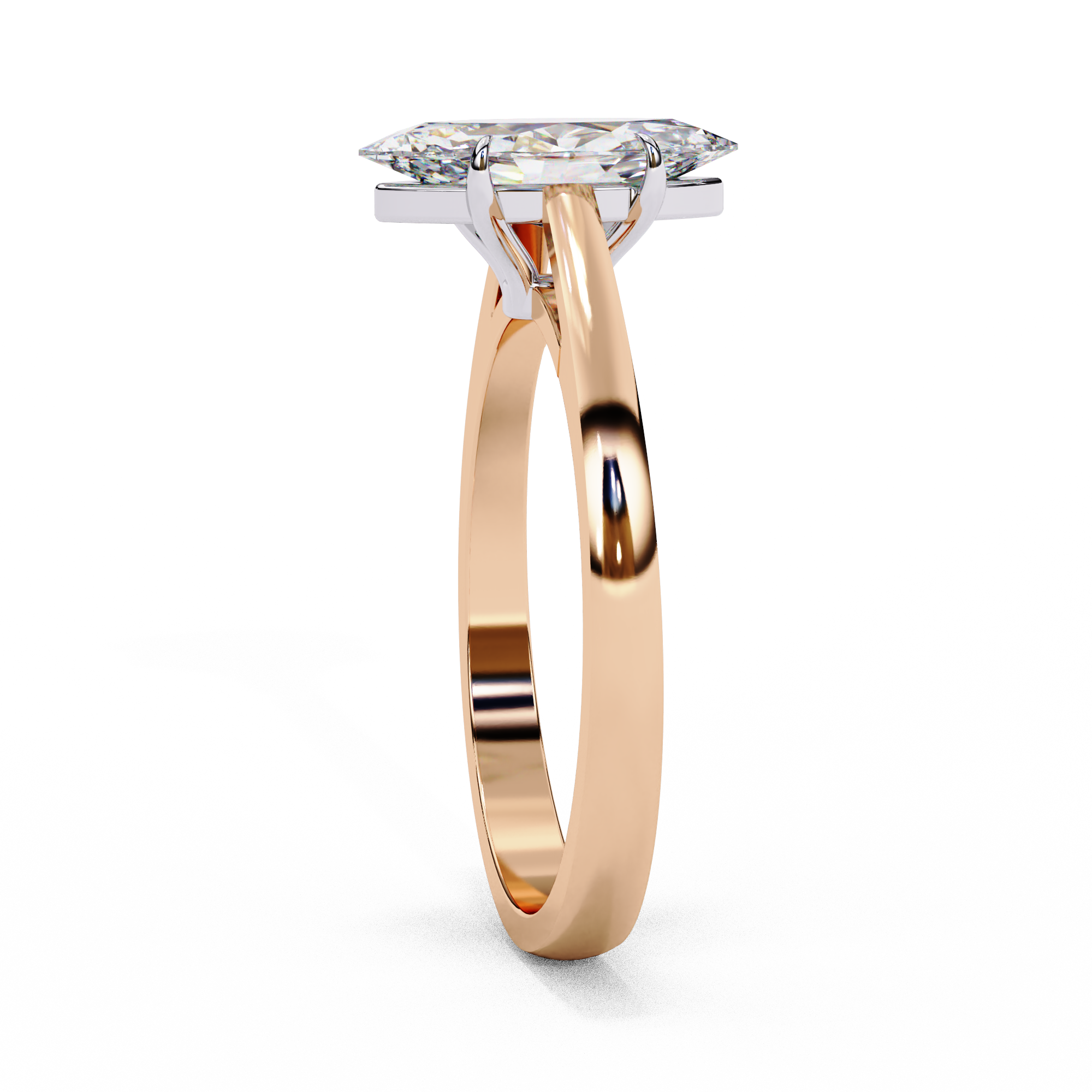 Classic Marquise Cut Solitaire Ring