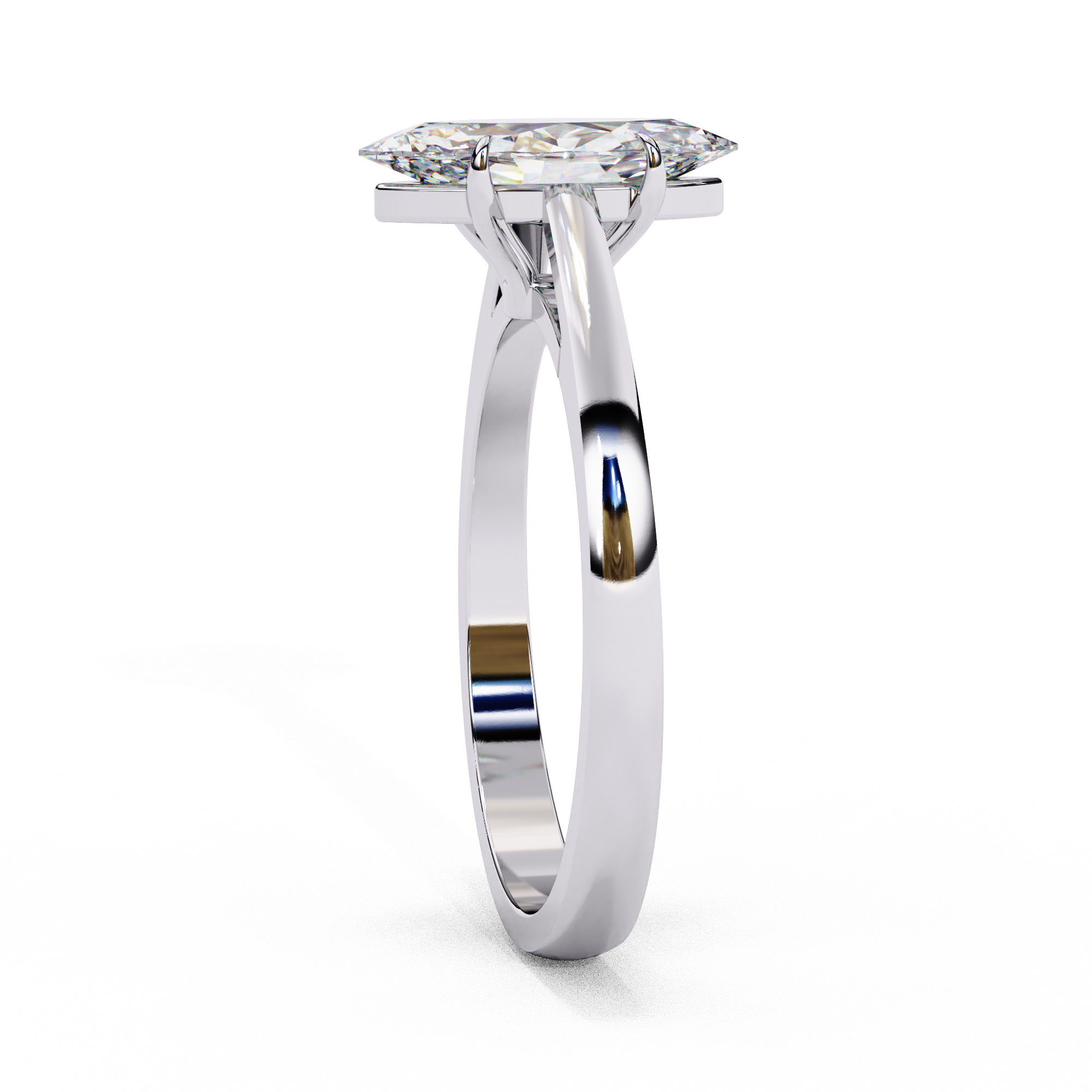 Classic Marquise Cut Solitaire Ring