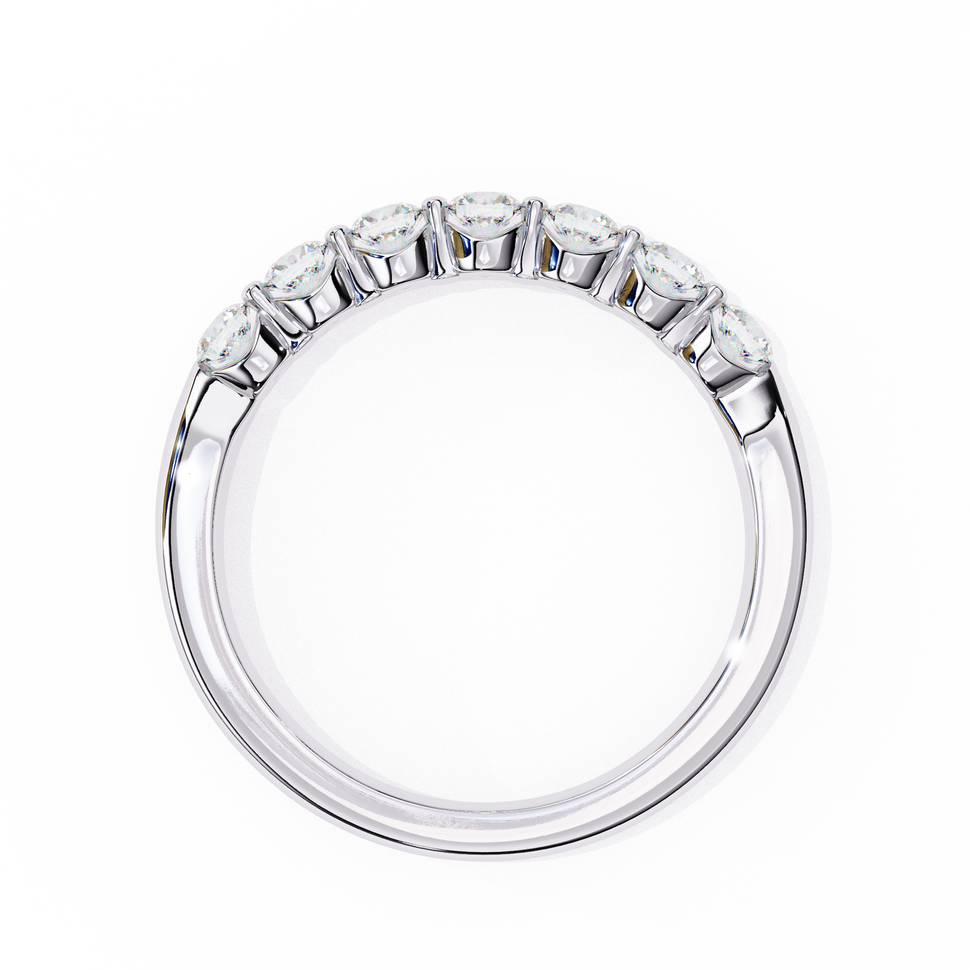 Radiant Round Diamond Ring