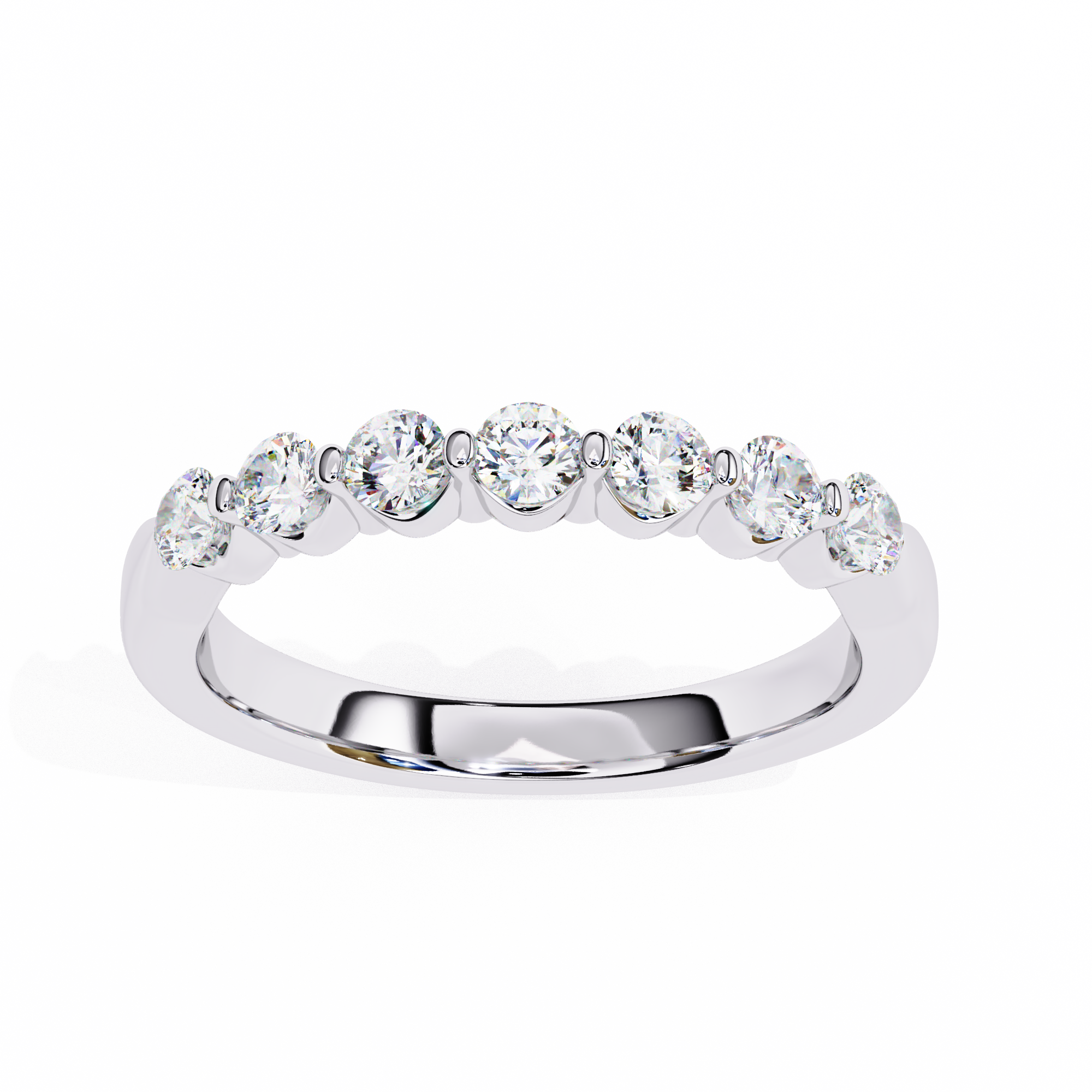 Radiant Round Diamond Ring