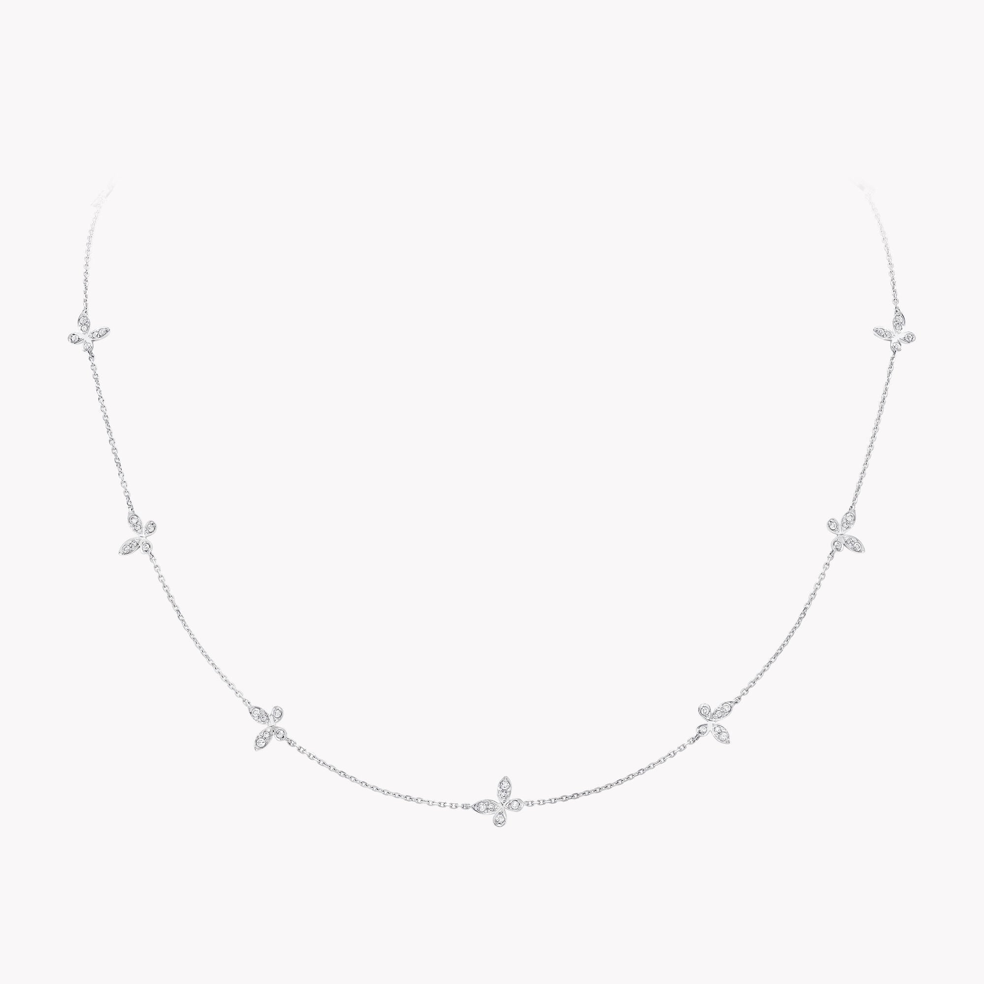 The Butterfly Pavé Diamond Necklace