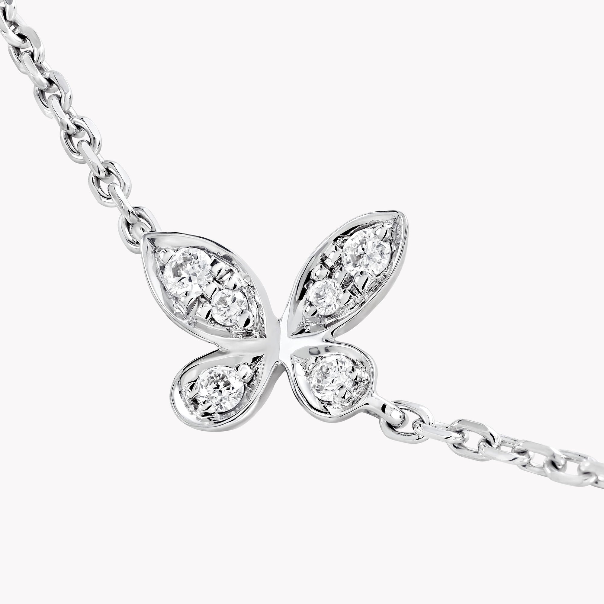 The Butterfly Pavé Diamond Necklace