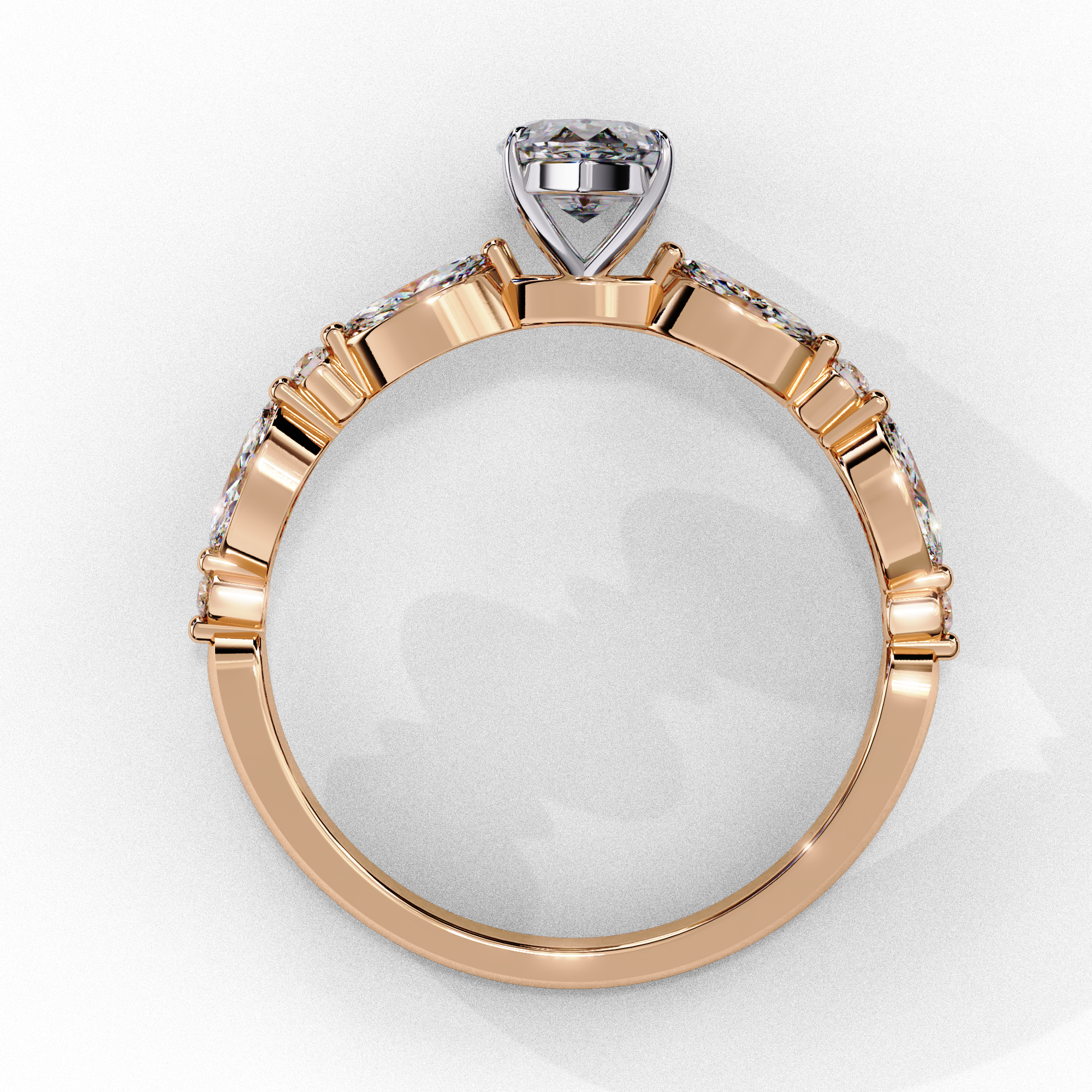 Elysian Marquise Cut Solitaire Ring