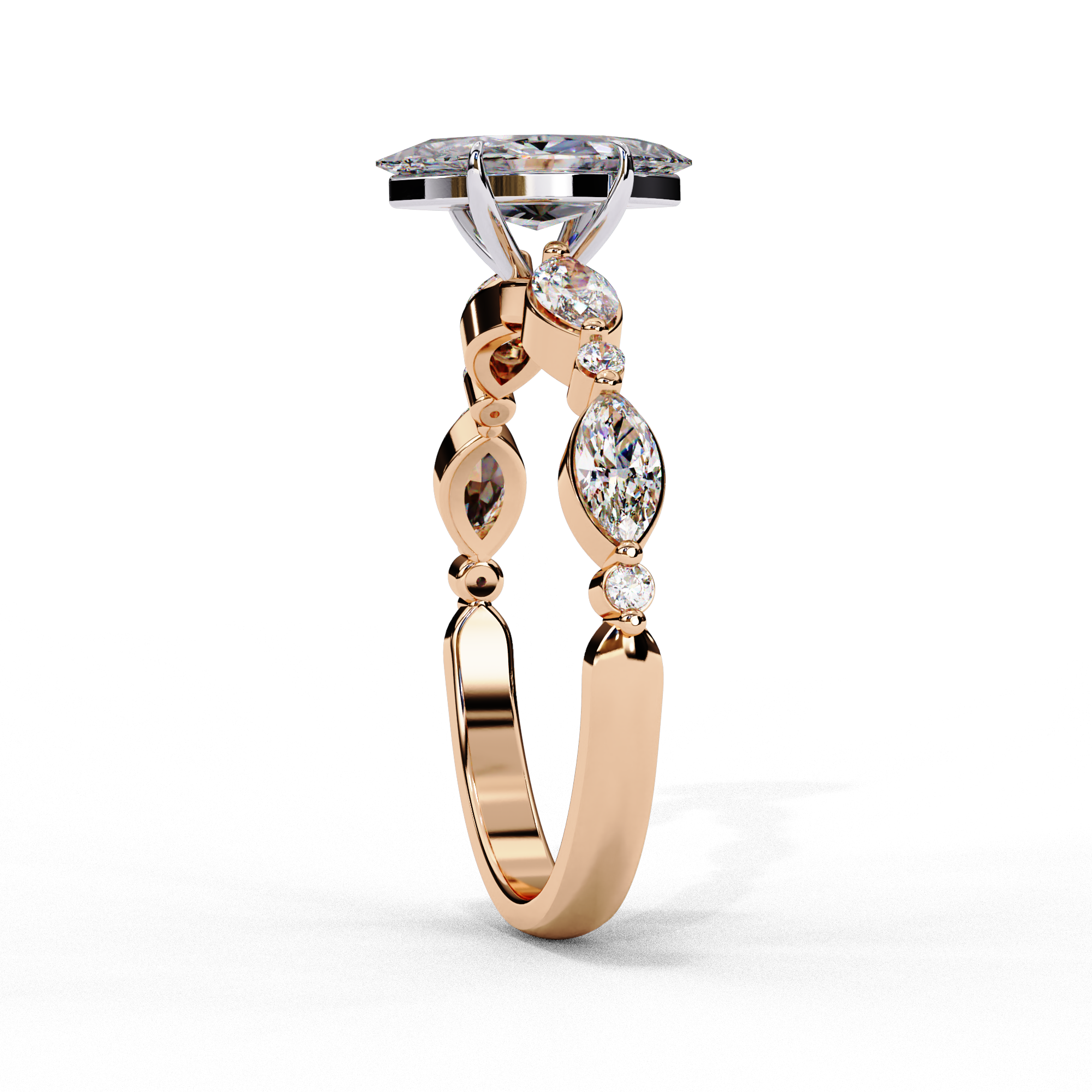 Elysian Marquise Cut Solitaire Ring