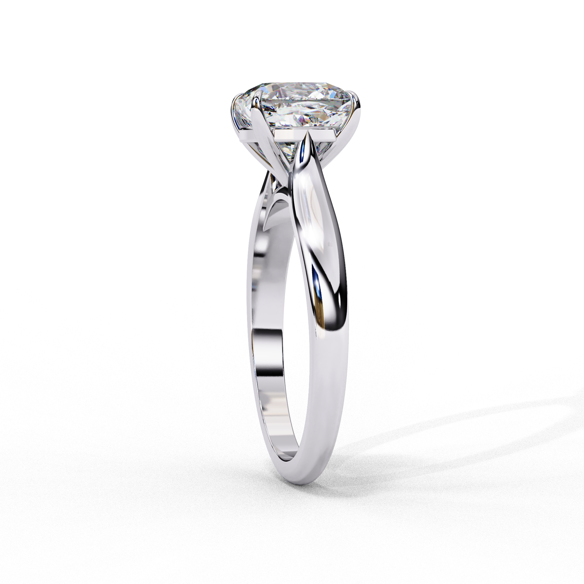 Classic Cushion Solitaire Ring