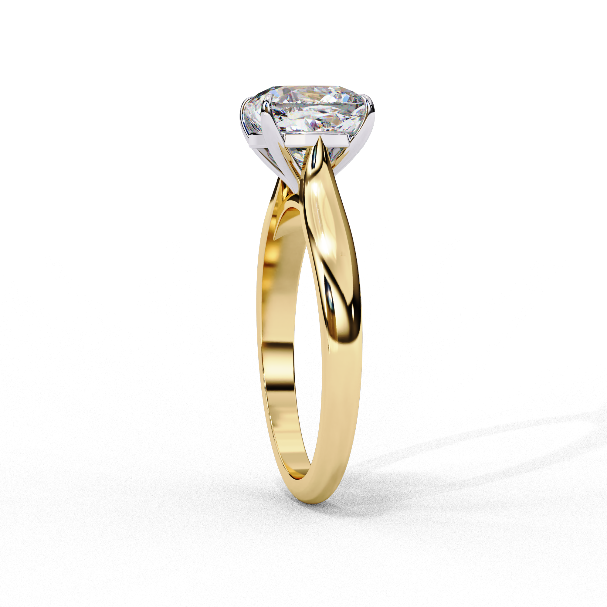 Classic Cushion Solitaire Ring