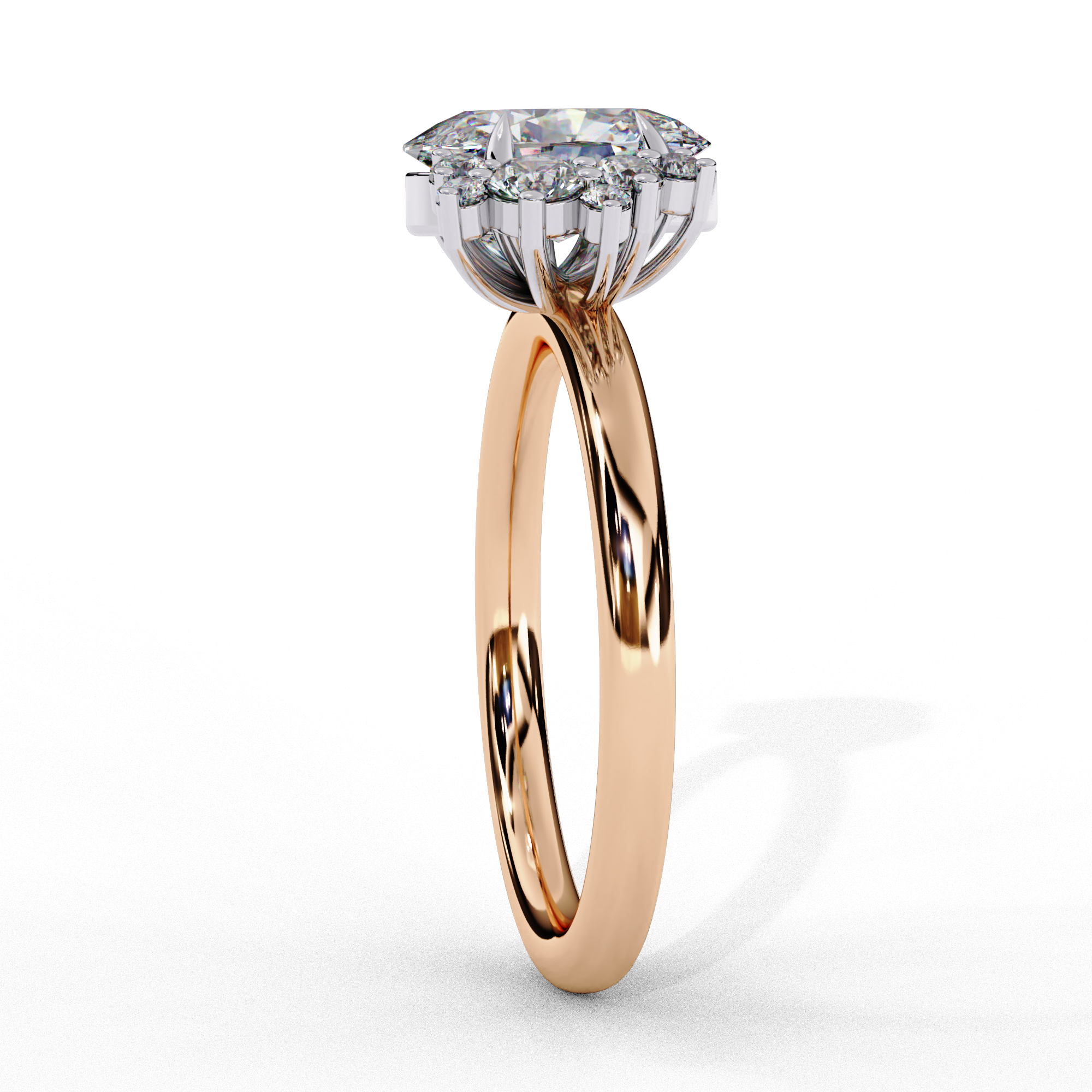 Celestial Oval Cut Solitaire Ring