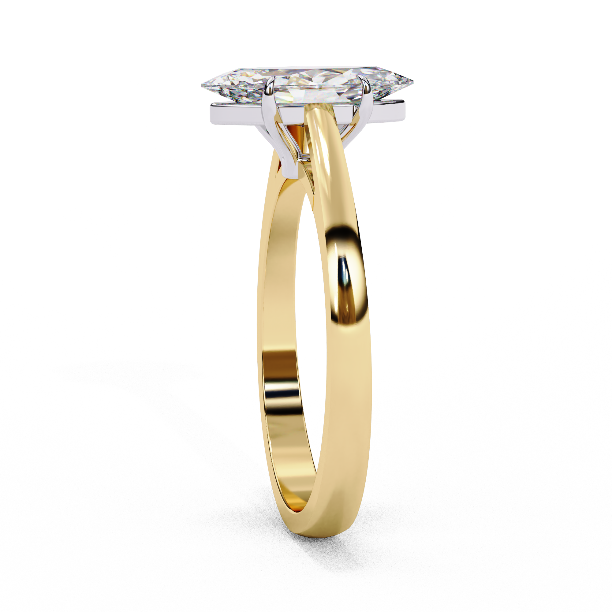 Classic Marquise Cut Solitaire Ring