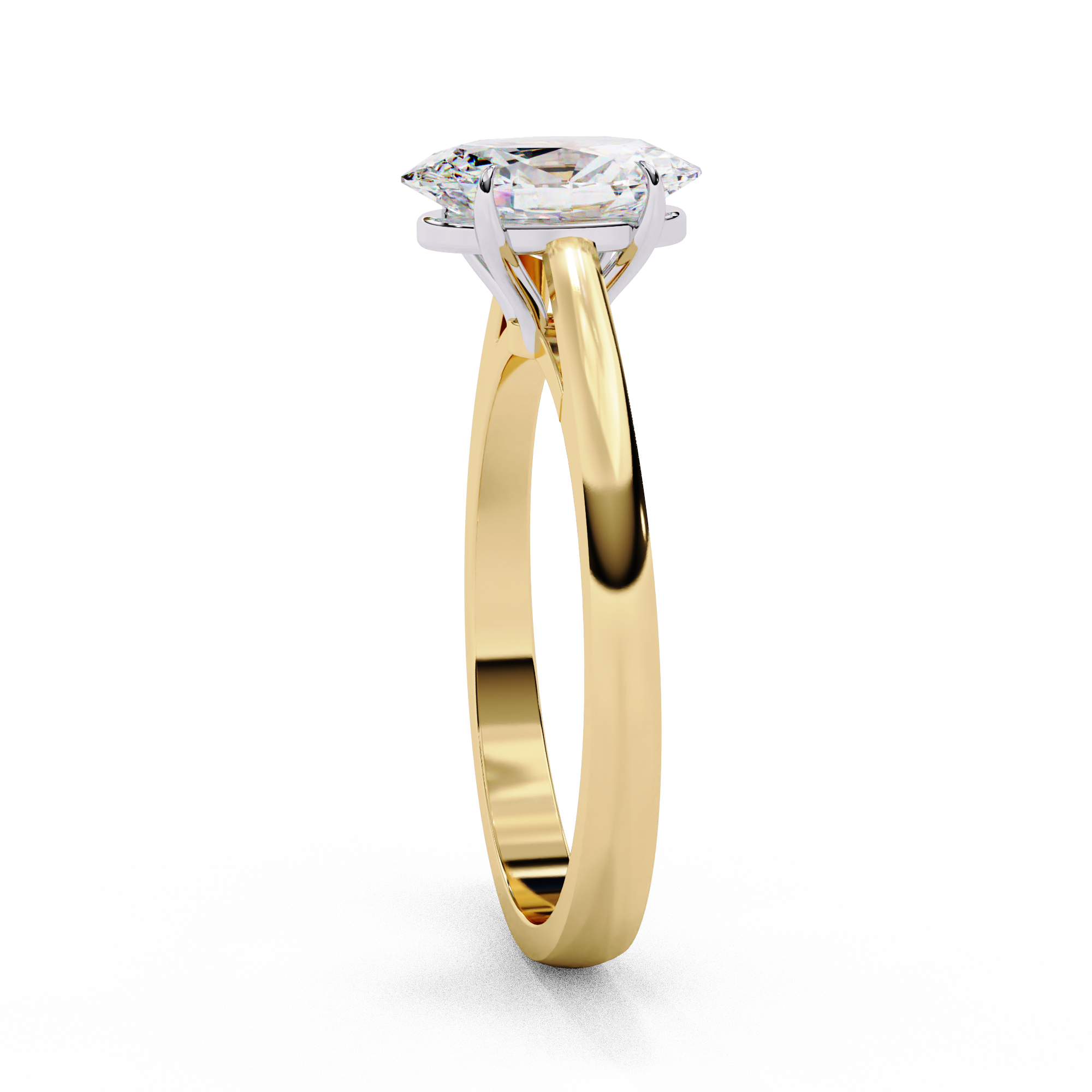 Classic Oval Cut Solitaire Ring